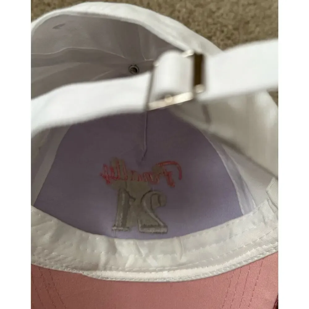 Finally 21 Birthday White/ Sparkling Pink Hood Hat & Sash Set Bundle Brand New